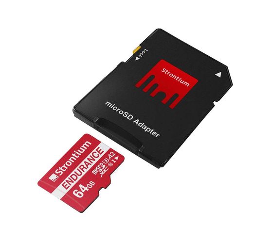 Strontium 64GB Nitro Plus Endurance A2 Micro SD Card