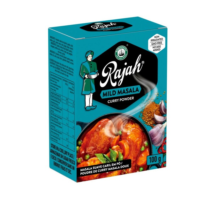Rajah Curry Powder (All variants) (10 x 100 g) Makro