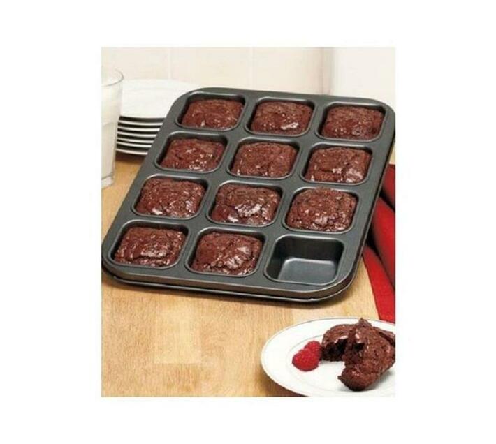 12 Brownie Baking Pan Makro