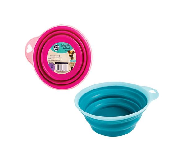 Pet`s Collapsible Bowl - Small (Pack of 6)