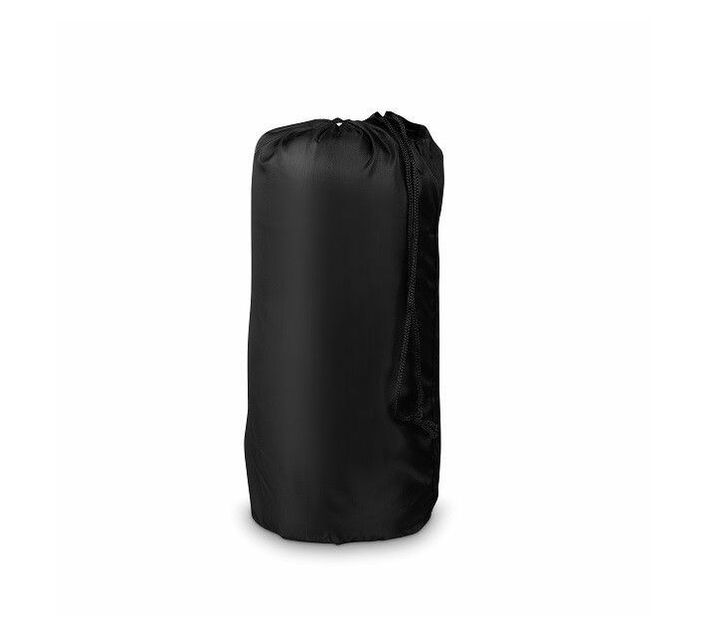 Cuddly Cosy Fleece Knee Blanket with Nylon Storage Bag Navy Blue Makro