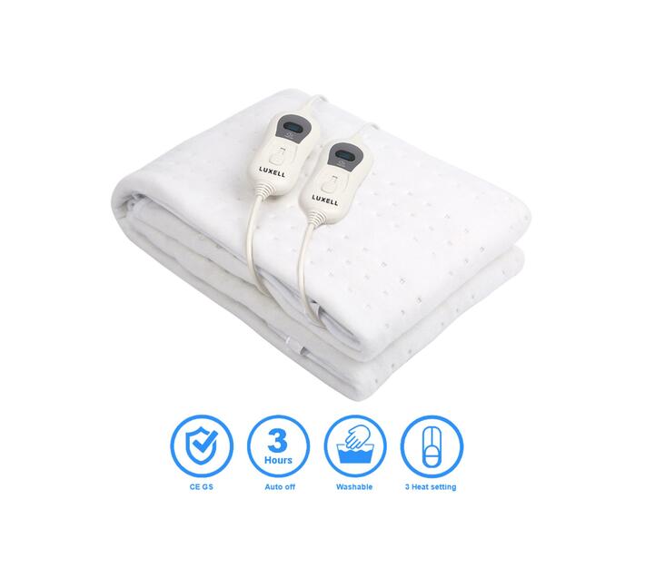 LUXELL TieDown Electric Blanket All Night Use / QUEEN 150x152cm