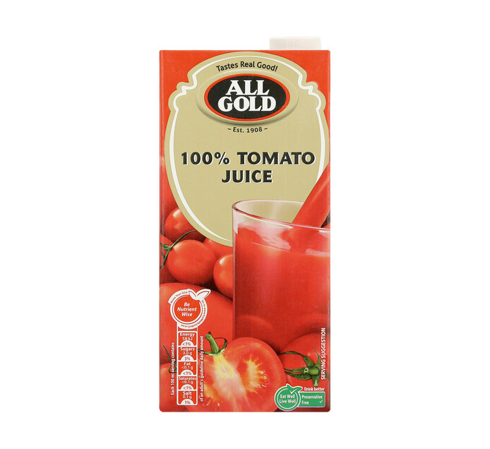All Gold Tomato Juice (1 x 1L) Makro