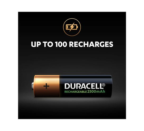 Duracell Rechargeable Batteries 4-Pack 