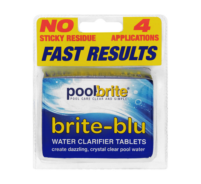 Pool Brite 240 g Brite-Blu Clarifier Tablets 