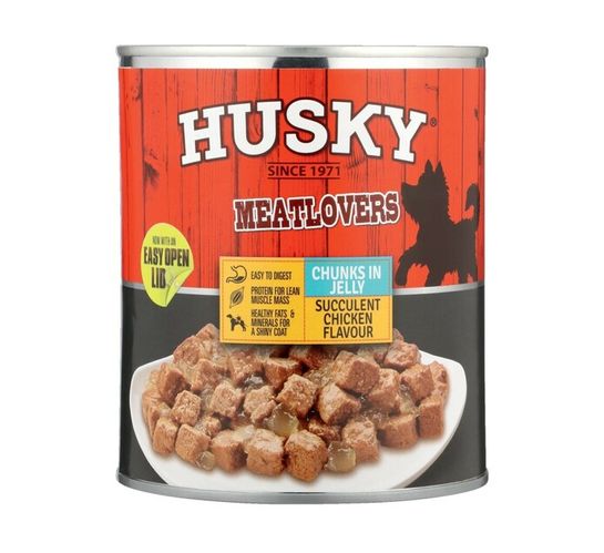 Husky Chunky Gravy In Jelly Chicken (6 x 775g)