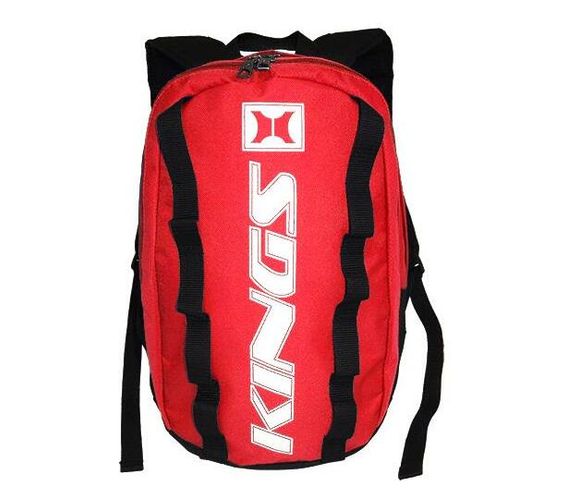 2657 Red/Black/White Dome shaped Kings backpack .