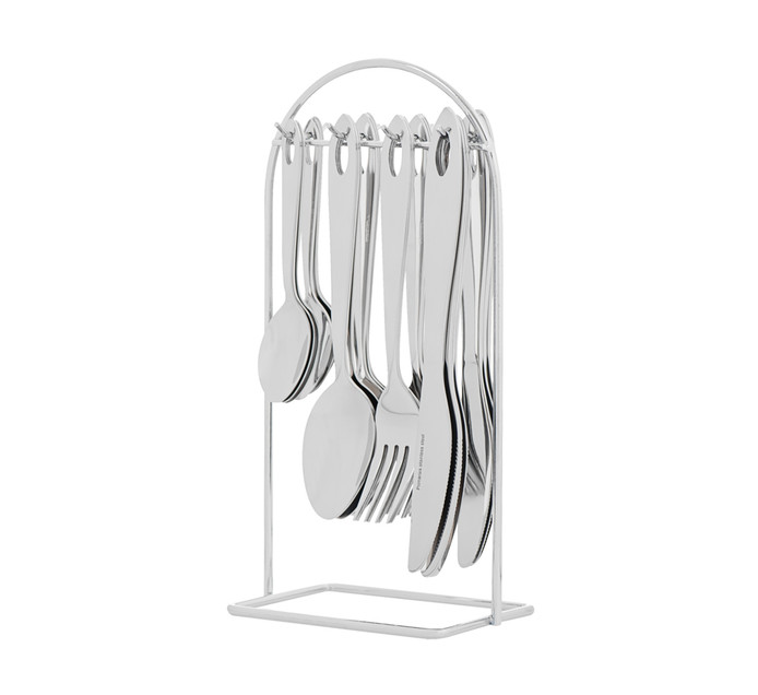 Eetrite 24 Piece Essentials Teardrop Hanging Cutlery Set Makro