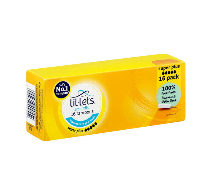 Lillets Tampons Super Plus (12 x 16's) Makro