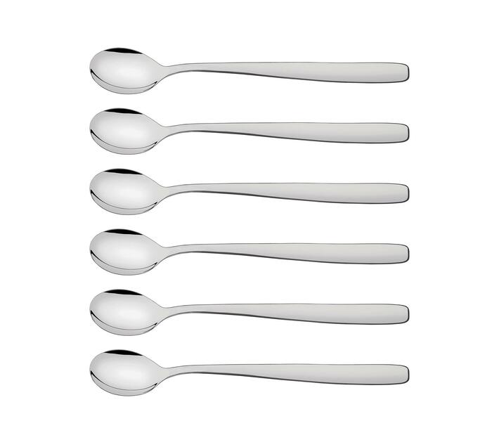 Tramontina 6 Piece Latte Spoon Set - Stainless Steel, Dishwasher Safe