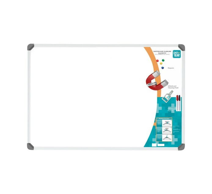 Parrot 120mm x 900mm Slimline Retatil Whiteboard Makro