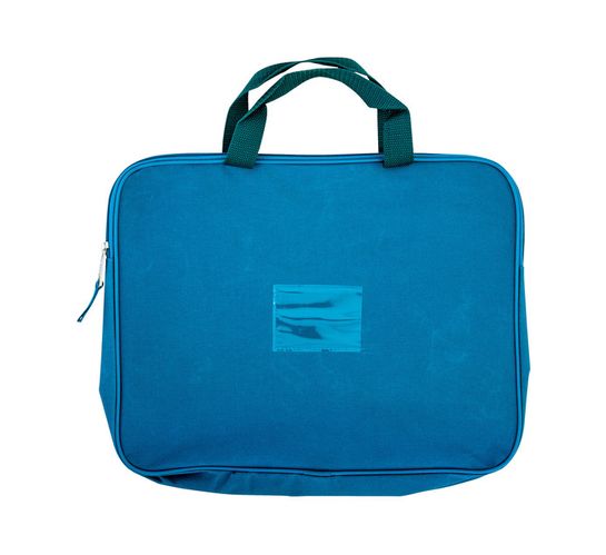 Kenzel A4 Book Bag with Handle Teal Teal 