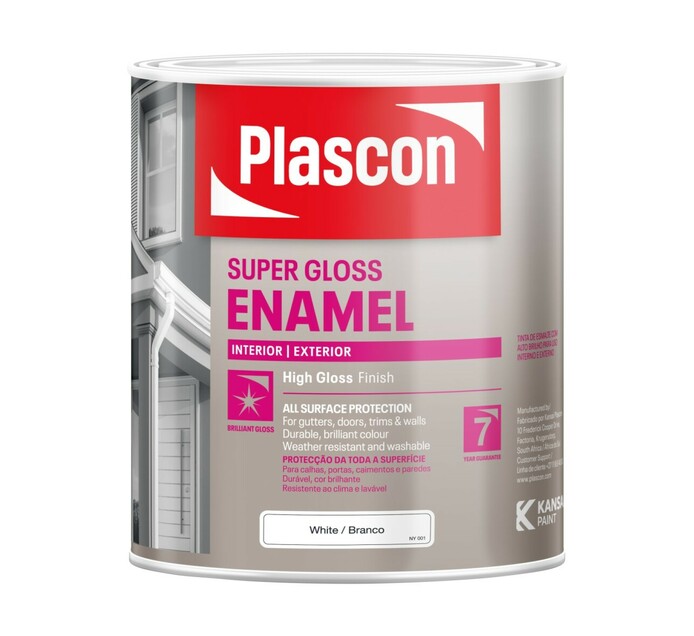 Plascon 1L Enamel Paint Makro