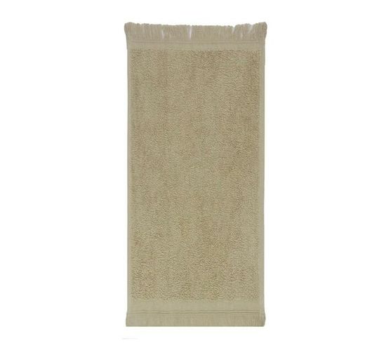 Bunty`s Fringe Guest Towel 380GSM 030x050cms (1 Piece) - Pebble