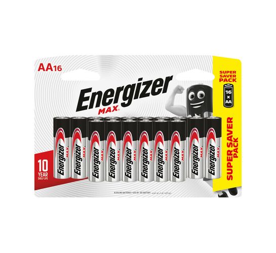 Energizer Max AA Batteries 16-Pack 