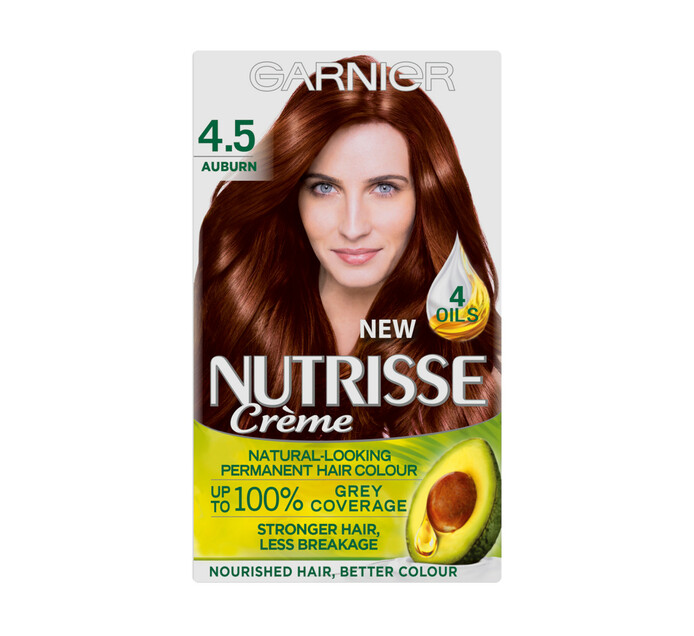Garnier Nutrisse Hair Colour 4.5 Auburn (1 x 1's)
