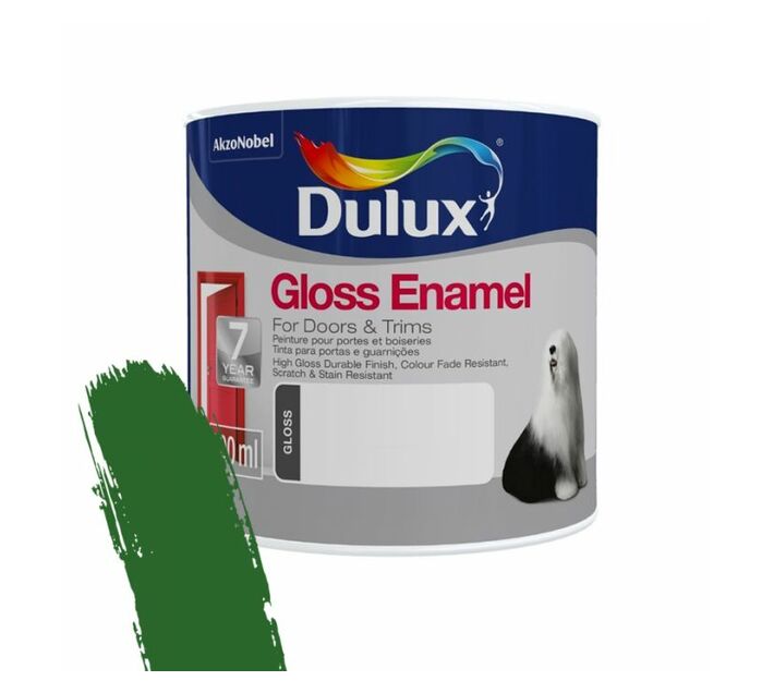 Dulux Gloss Enamel Brilliant Green 500ml 2 Pack Makro