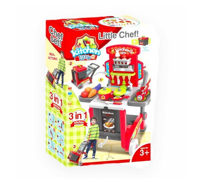 Little Chef Kitchen Playset Cooking Toy for Kids Children's Toys