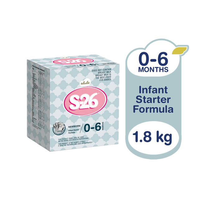 S26 Baby Formula (All Variants) (3 x 1.8kg) Makro