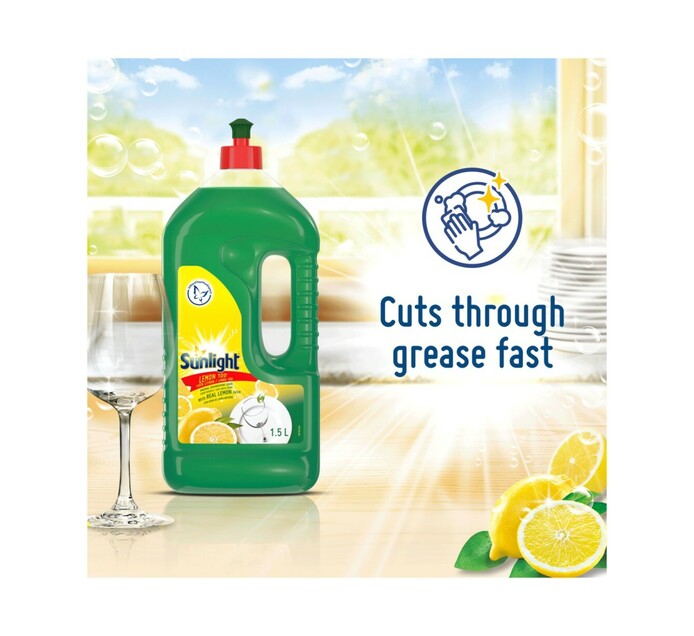 Sunlight Dishwashing Liquid (1 x 1.5 l) Makro