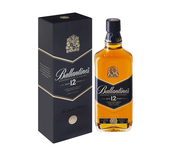 Ballantines 12 YO Blended Scotch Whisky (1 x 750ml)