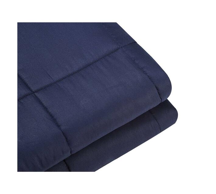 Somnia Luxury Queen Size Bed 9kg Gravity Weighted Blanket - Navy
