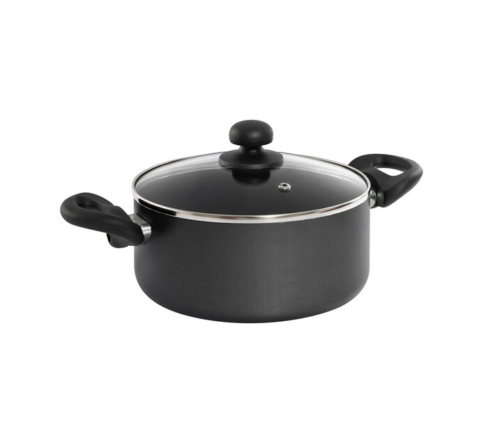 Primaries 20 cm Non-Stick Pot with Glass Lid 