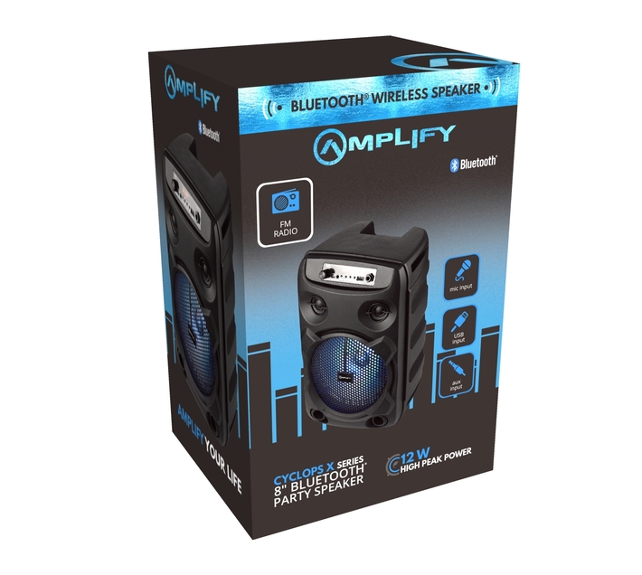 Amplify Cyclops X Series 8 Bluetooth Party Speaker