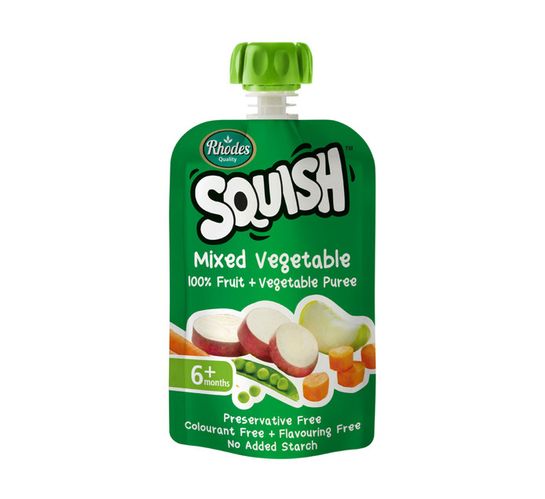 Rhodes Squish Infant Food Mixed Vegetables (1 x 110g)