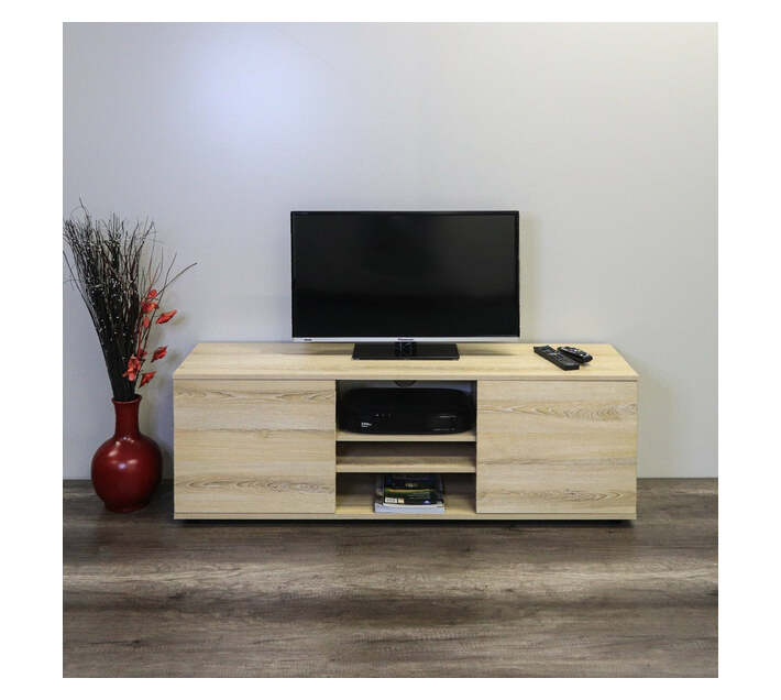 Denver Office Furniture TV Unit Stand Washed Shale Makro