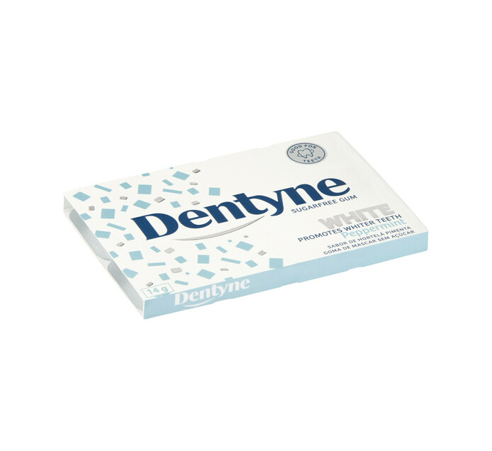 Dentyne Sugar Free Gum White Peppermint (1 x)