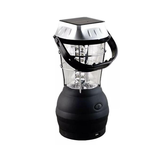 Portable Solar Camping Led Light Black Makro