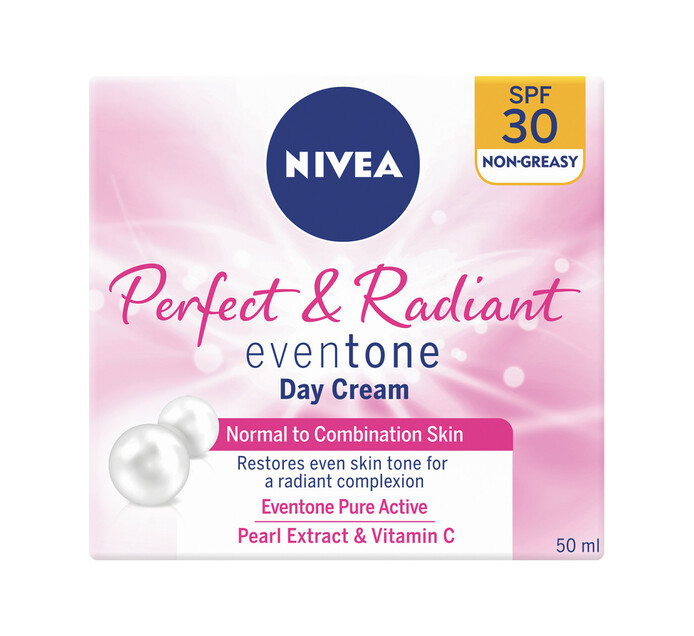 Nivea Perfect And Radiant Spf30 Even Tone Day Cream Even Tone Day Cream (1 x 50ml)