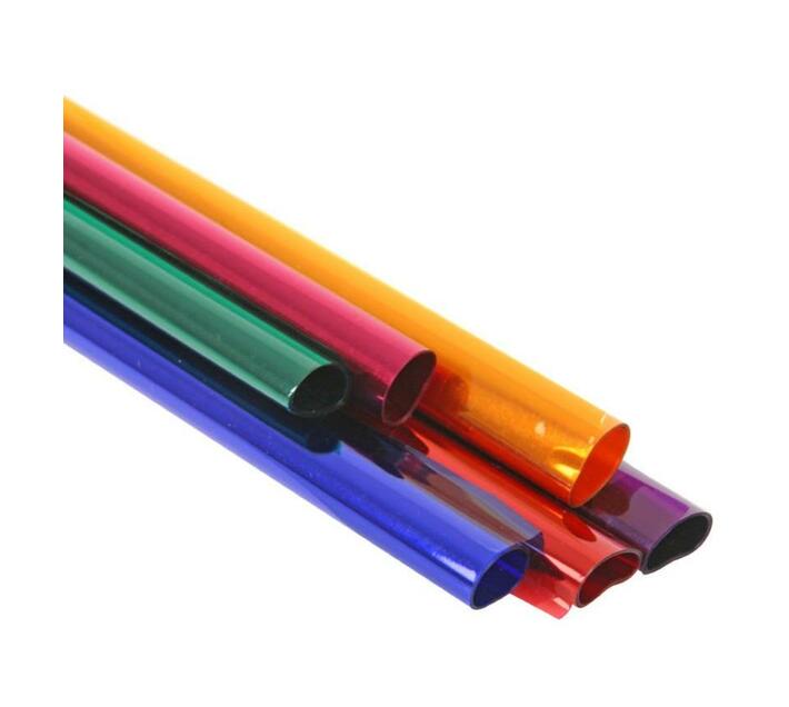Cellophane Paper Wrapping 50cm x 1m Assorted Colours (Pack of 12)