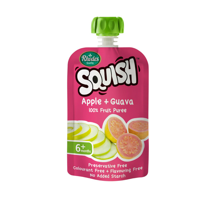 Rhodes Squish Infant Food Apple and Guava (1 x 110g)