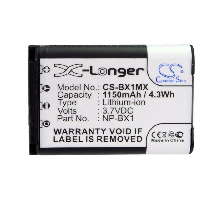SONY Cyber-shot DSC-HX300, Cyber-shot DSC-HX50, Cyber-shot DSC-HX50V Replacement battery