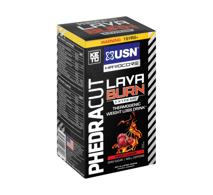 USN 20`s Phedracut Lava Burn Stick Cherry 20`s Makro