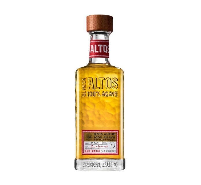 Olmeca Altos 100% Agave Reposado Imported Tequila (1 x 750ml)