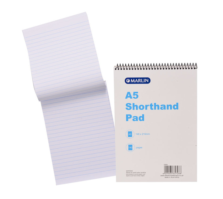 Shorthand Pad A5 140 Page (Pack of 12) Makro