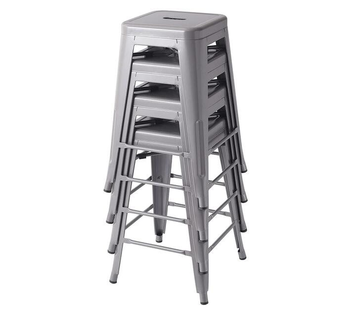 High Metallic Bar Stools Makro