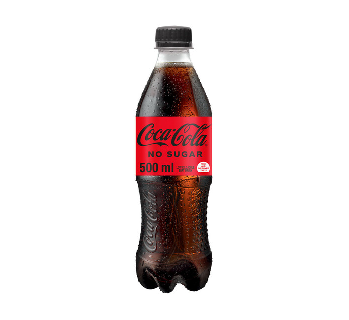 Cocacola Sugar Free Zero Bottle (24 x 500ml) Makro
