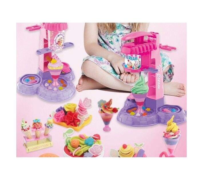 PlayDough Ice Cream Machine Set with Little Pony Makro