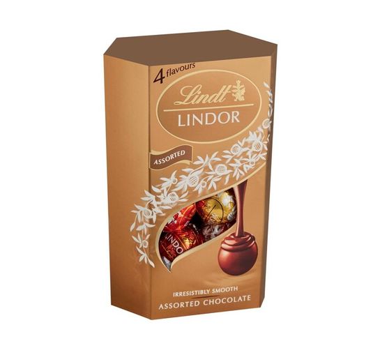 Lindt Cornet Truffles Box Chocolates Asst. (1 x 200g)