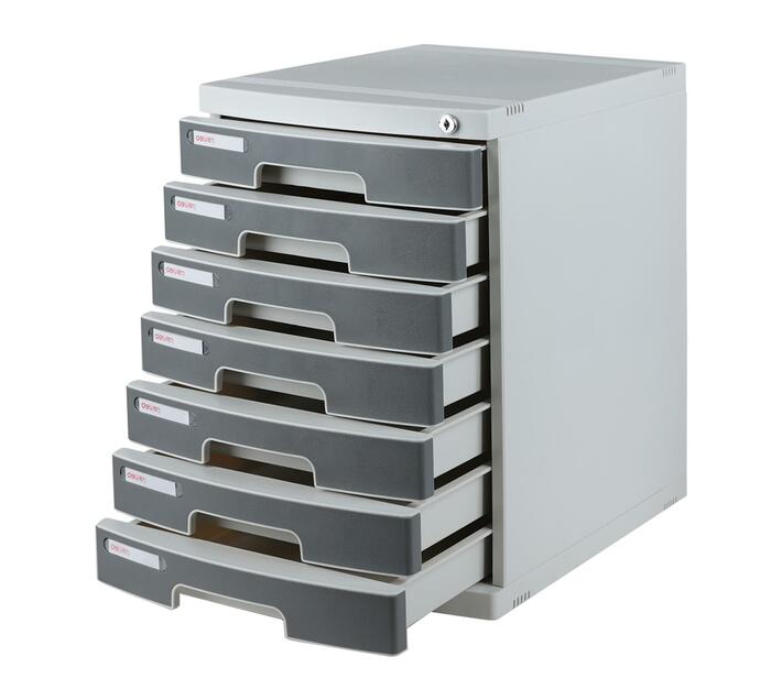 Deli Stationery File Cabinet Light Grey