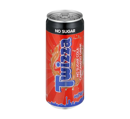 Twizza Cans Cola No Sugar (4 X 300g)