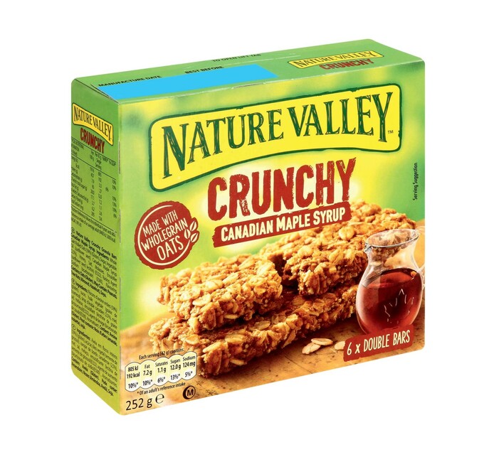 Nature Valley Granola Bars Maple Syrup (6 x 42g) Makro