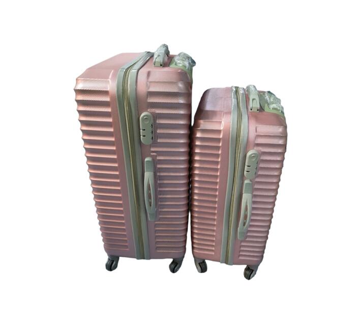 SMTE Quality 2 Piece Hard Outer Shell Travel Luggage BTType Suitcase