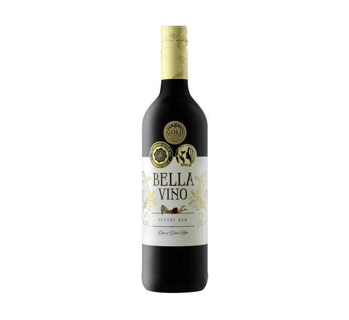 Bella Vino Sultry Red (1 x 750ml) Blended Red Wine Blended Red Wine