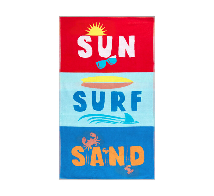 Colibri 90 x 150 cm Velour Beach Towel Sun Surf Sand | Makro