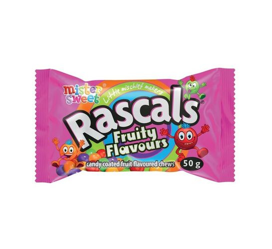 Rascals Candy Chews Fruity Flavours (1 x 50g)